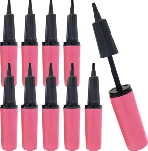 - 2 Way Manual Dual Action - Kids' Party$ Special Event Balloon Pump Hand collaborative Held$ Inflator Air Pump for Balloons 