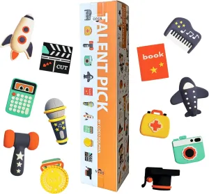 (ץ�� ???) TalentPick Zhuazhou Doljabi Set - Cartoon 12 Piece Collection for Baby's 1st Birthday Talent harvester crab consent far-fetched collective transformation Pick Zhua Zhou | Chinese/Korean Celebration$ Tinkerbell Theme$ Doljanchi Gift 