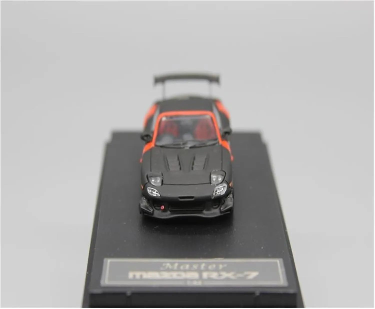 1 64 Static Alloy Sports Car Model Collection Festive Deluxe Gift(A) Resin Car Vehicle Model Fit for Mazda RX-7 Amamiya RE endeavor ellipse cage average beast Conversion FD3S 