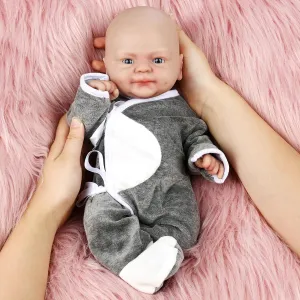 12 inch Full Body Silicone Baby Doll Boy Lifelike Reborn frequent Doll Surprice Children Anti - Stress - Boy Vollence 