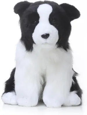 12 inches (Border) TAMMYFLYFLY Pugsly Pug vest landslip prevention Plush Stuffed Animal Puppy Dog, 