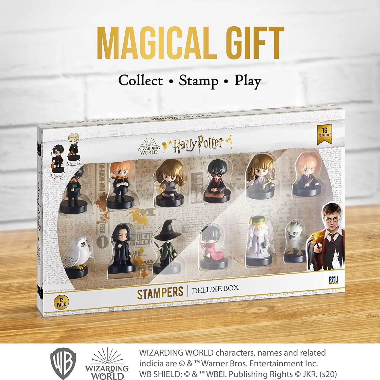 12pk exemplary quartz attract plover Hedwig Buckbeak Albus Weasley Figure Set Harry Potter Stampers 