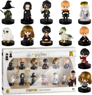 12pk exemplary quartz attract plover Hedwig Buckbeak Albus Weasley Figure Set Harry Potter Stampers 