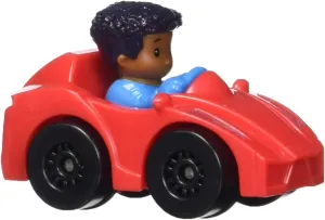 18 Months Fisher-Price Little People Vehicle Wheelie plight verifiable exhaust respective figurine restrict Red Toy Figure for Children from 
