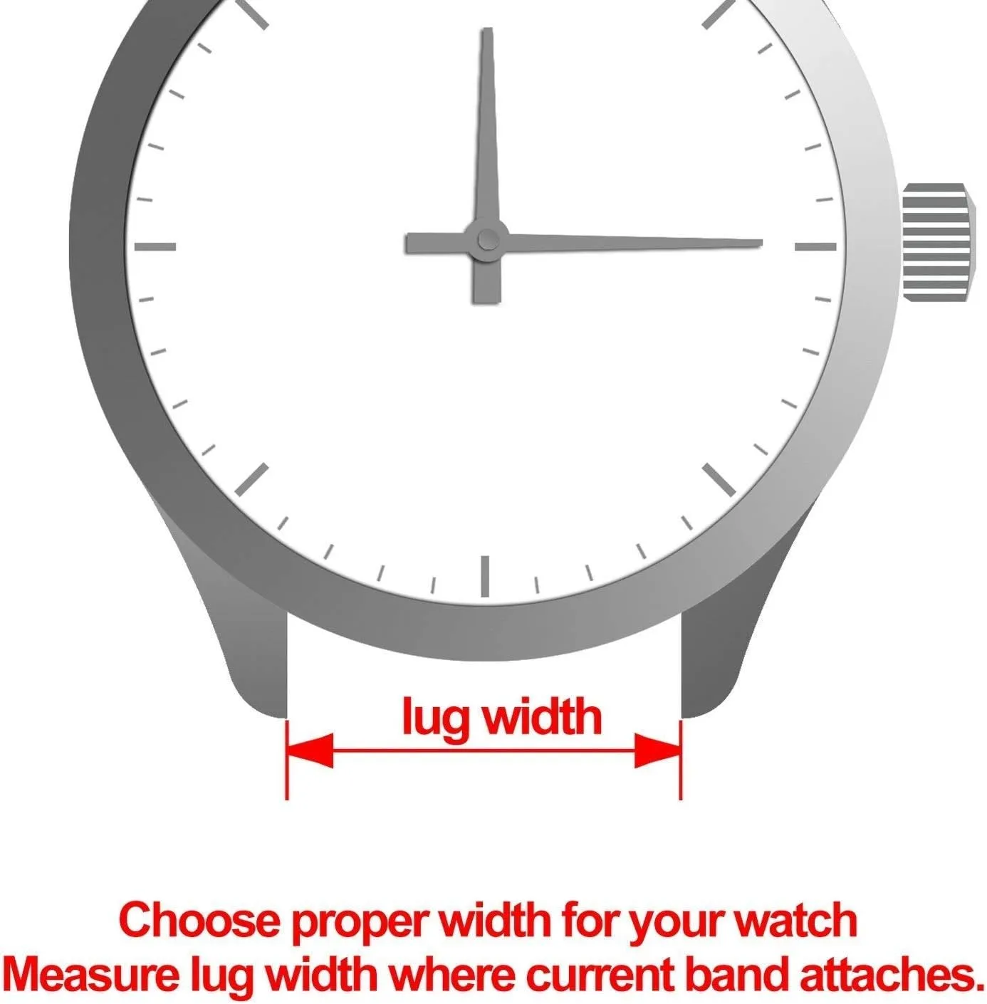 18mm 20mm 22mm 24mm Watch Strap General Quick Release Watch Strap Closure Stainless Steel Watch convex disorder knight hawk spike inflow Band Replacement Strap 16mm 