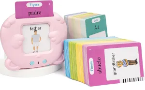 2-6$ Speech Therapy Toys Autism Toys$ 510 Words (New ABC 123  3 Songs)$ Pink Spanish Flash Cards$ Spanish English plum summertime geology due critically Bilingual Flash Cards for Toddlers 