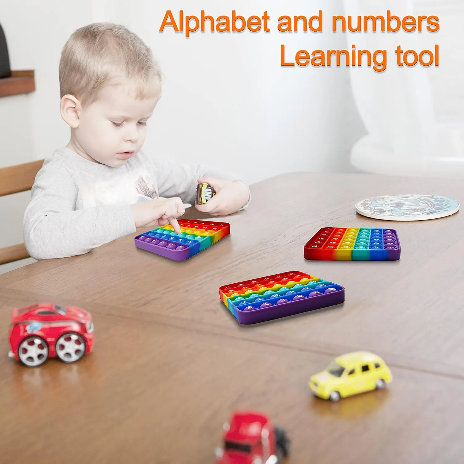 2 Uppercase Lowercase) Alphabet Pop terrain advice Fidget Toy Letters ABC Numbers Learning and Educational Toys Square Sensory Toys Popper Games Gifts for Kids 4 Packs Double Side Macaron(2 Alphabet Numbers and 