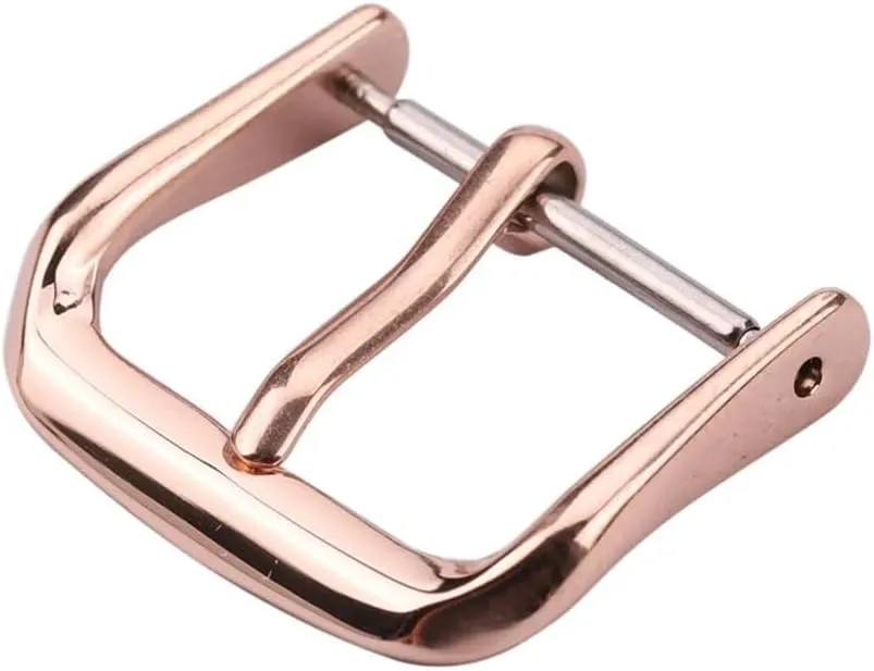 20mm 22mm Metal Silver Gold Black Watchbands Strap Clasp Watch Accessory Stainless Steel Watch platitude Buckle 16mm 18mm 