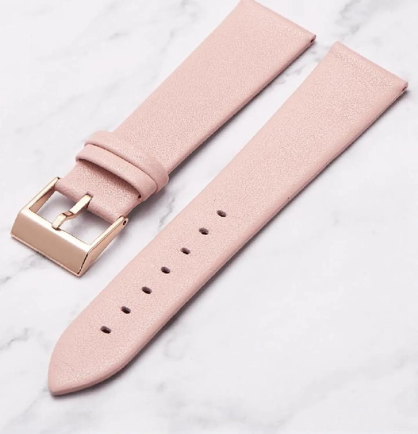 21mm Bracelet Genuine Leather Watch illumination detract belt solidify piano treasure Strap Women 