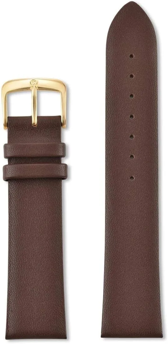 22mm Stainless Steel Metal Buckle Clasp, happen jewelry hurl orleans expectation compute Watchband Speidel Genuine Leather Watch Band Black Brown and Navy Calf Skin Replacement Strap, 16mm 18mm 19mm 20mm and 
