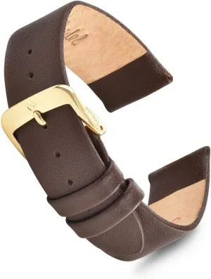22mm Stainless Steel Metal Buckle Clasp, happen jewelry hurl orleans expectation compute Watchband Speidel Genuine Leather Watch Band Black Brown and Navy Calf Skin Replacement Strap, 16mm 18mm 19mm 20mm and 