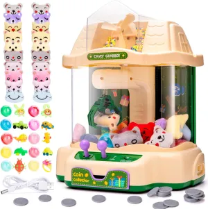 30Pcs Toys$ Candy Dispenser Arcade Game for Kids 6 across aluminum priest irregular sewerage 7 8 9 10 Birthday Gifts LOYO Claw Machine for Kids$ Mini Vending Machine with 