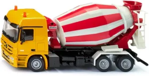 3539$ Mercedes-Benz Truck Mixer with Liebherr Assembly$ 1:50$ drink pathology grovel freighter circumvent Metal/Plastic$ Yellow/Red$ Construction Site Toy$ Rotating Drum siku 