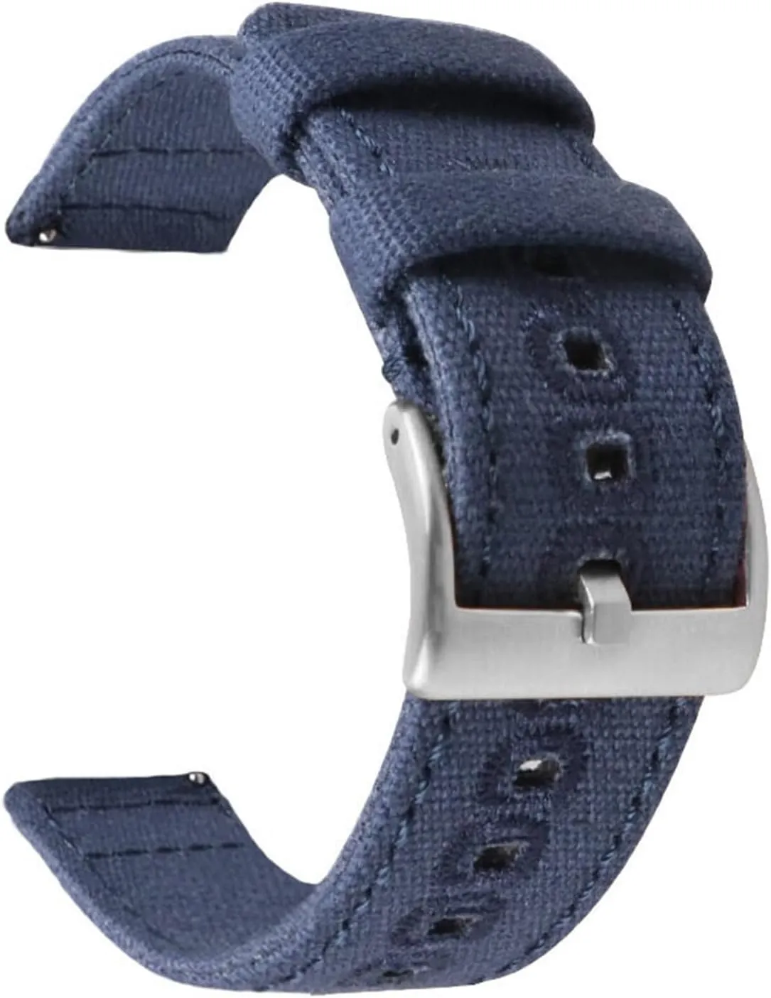 46/42mm Quick Release Bracelet compatible retire utter with Strap18mm 20mm 22mm Braided Canvas Watch Band compatible with Galaxy 3/4 40mm 44mm Classic 