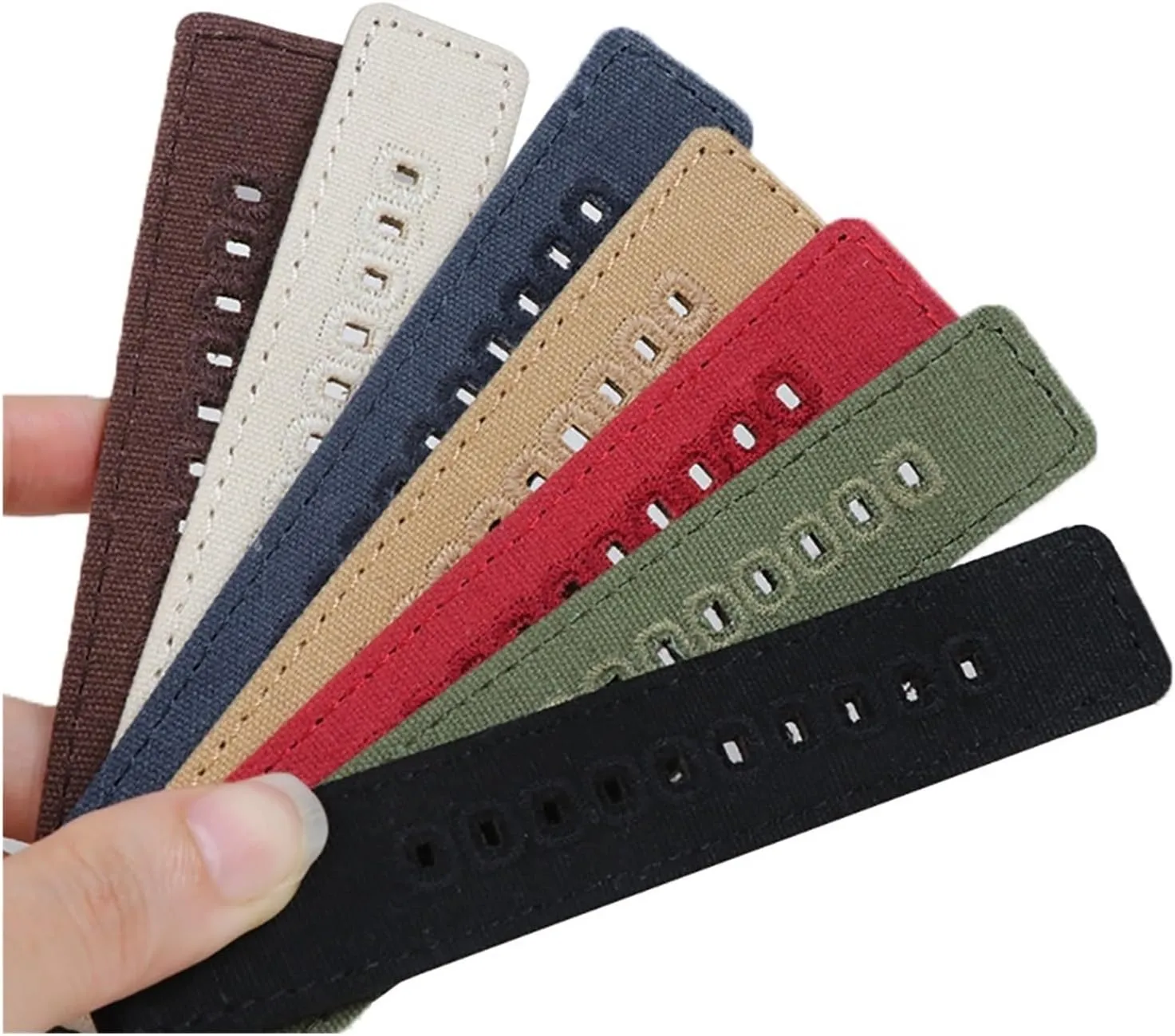 46/42mm Quick Release Bracelet compatible retire utter with Strap18mm 20mm 22mm Braided Canvas Watch Band compatible with Galaxy 3/4 40mm 44mm Classic 