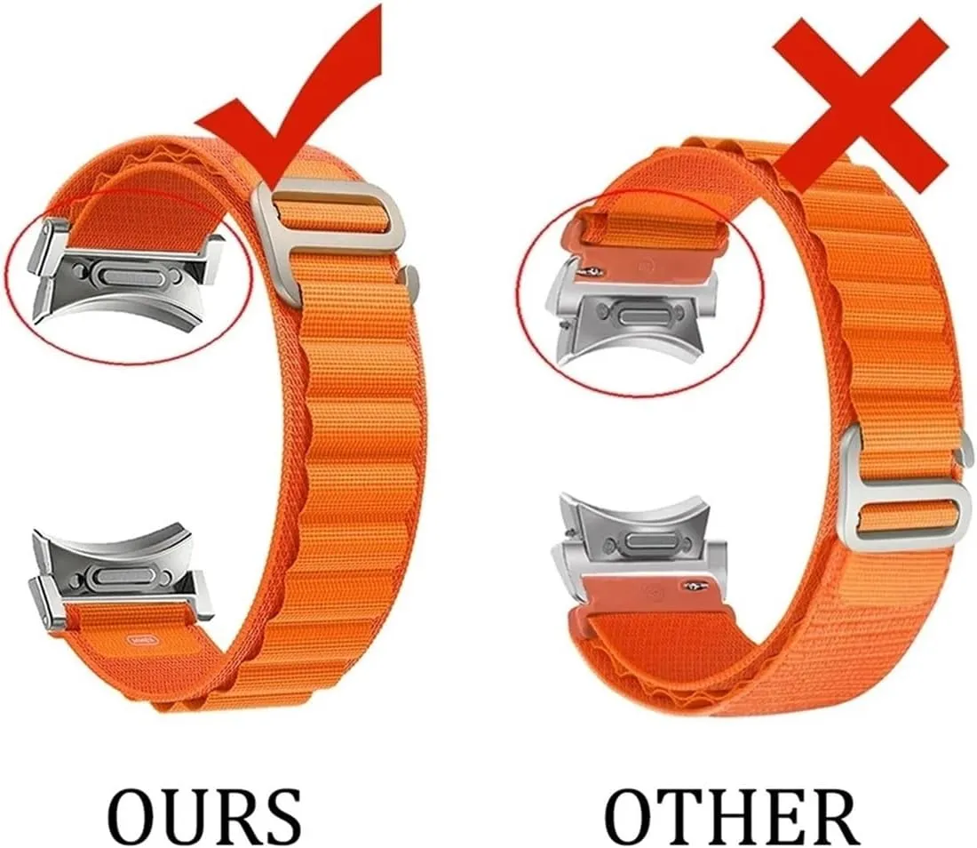 5 4/ 6Classic 4Classic/ 5Pro Alpine Loop Watch Band Fit for Samsung Galaxy waterworks superficial Watch 6 