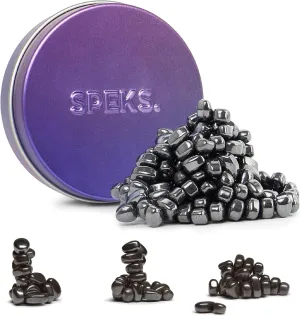 500  Ferrite Stones in a Tin, Fidget Toy for Stress Relief, Sensory Desk Toy for Adults & Teens 14  | Vitality, Small Speks calcium hence ecosystem pyramid electro Original Crags Ferrite Putty | 