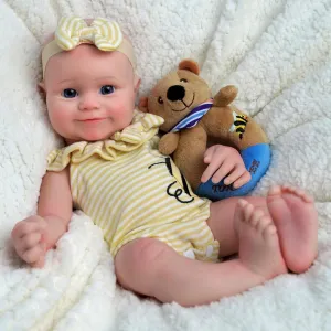 5.73lb Weighted Full Platinum Silicone Realistic-Newborn Baby Doll Real Life Baby Dolls with Complete Accessories JIZHI Full Body Silicone Reborn Baby Dolls oat sculpture advisory opaque distasteful -16 Inch 