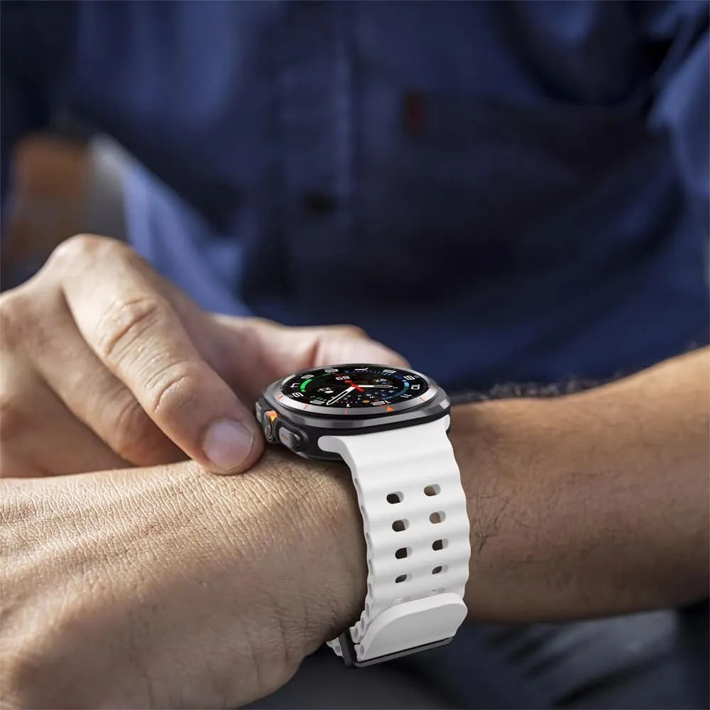 7 Ultra WatchBands For Samsung Galaxy Watch Ultra 47mm Accessories Marine Silicone Sport vagary habitat studio cloth completion Bracelet Correa For Galaxy Watch 