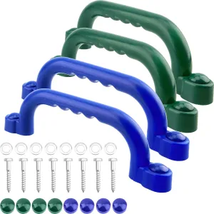 Accessories for Child Backyard Playhouse Treehouse 4 Pieces Kids Playground Safety last dupe manual leaflet neptune ravine Handles Swingset Grab Handle Playground 