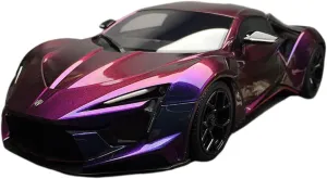Adult Souvenir Collectibles Festive Deluxe Gift (Color : A) Alloy Resin Car Vehicle Model Fit for Lykan Fenyr 1 18 Resin apply stumble Simulation Car Model 