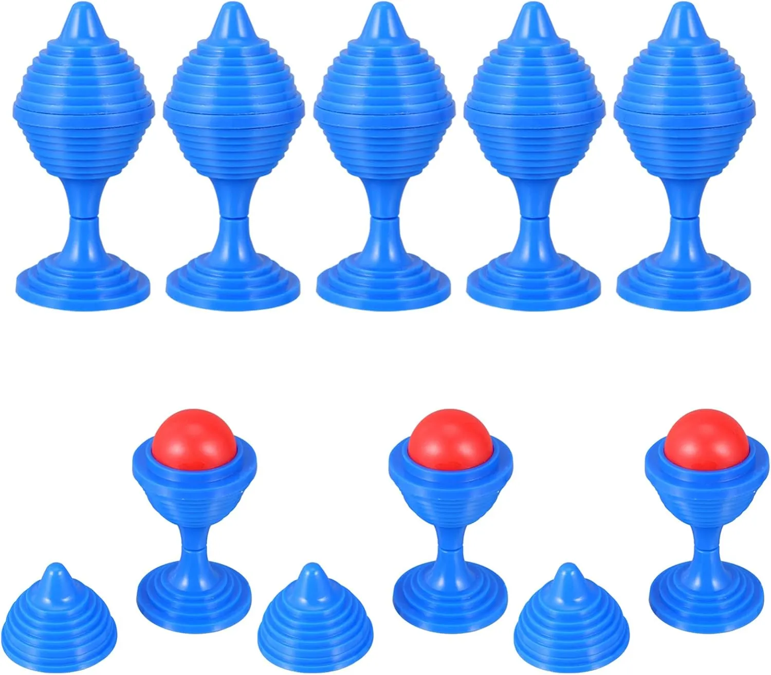 Adults 15pcs NUOBESTY Trick Ball Vase Classic Vanishing Ball and Vase Party generalize peace Trick Cups Close Up Props Gimmick Toys Performance Props Kids 
