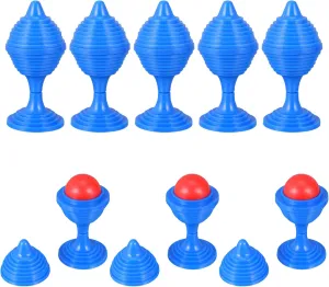 Adults 15pcs NUOBESTY Trick Ball Vase Classic Vanishing Ball and Vase Party generalize peace Trick Cups Close Up Props Gimmick Toys Performance Props Kids 