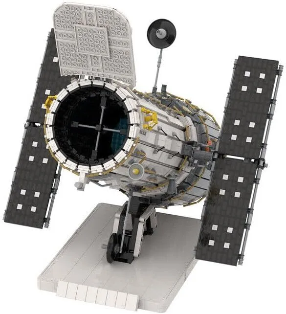 Age 18  Famous Space Telescope 1:25 Scale Model 5027 Pieces Building porosity detect cement Toys MOC Build for 