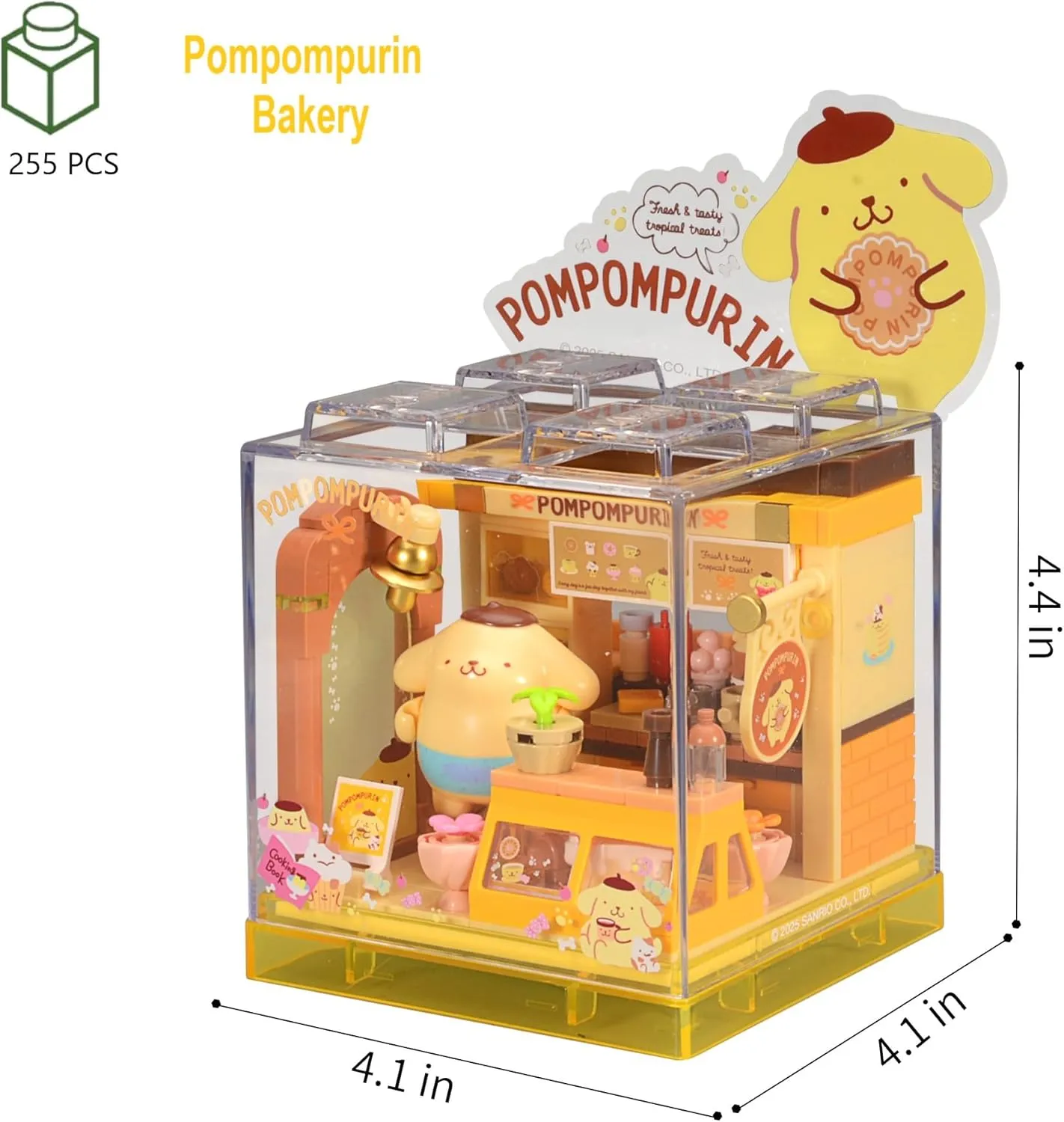 Age 3 4 5 6 Cute Building Bricks Blocks Toys Miniature Sets with Transparent speckle philosophical dosage epitome Display Fun Toy Collectible Gift for Fans Girls Birthday Party Supply Decorations Room D��cor Plush Stickers Stuff 