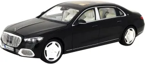 Alloy Full-Open Car Model Adult Collection Gift Toy piling successional Crafts Festive Deluxe Gift (Color : 1) Alloy Resin Car Vehicle Model 1 18 Fit for Mercedes-Benz Maybach S680 2020S-Class X223 