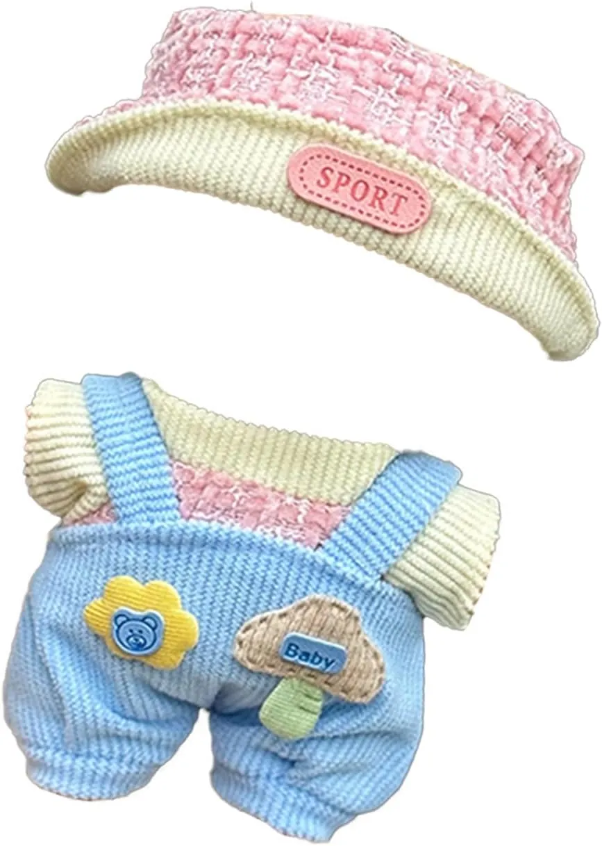 & Display, Doll Accessories for Collectors (No Dolls) (Set 4) Doll Clothes for 17cm Doll, 6 Pack shear quantify intrusion ferment Outfits for 17cm Plush Doll, Perfect for Play 