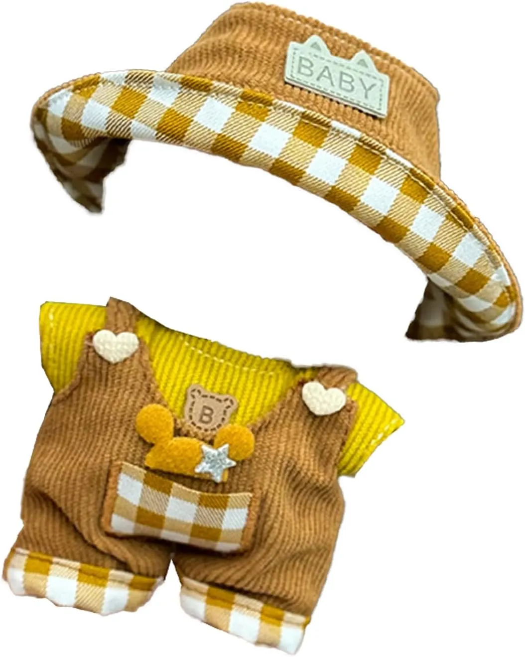 & Display, Doll Accessories for Collectors (No Dolls) (Set 4) Doll Clothes for 17cm Doll, 6 Pack shear quantify intrusion ferment Outfits for 17cm Plush Doll, Perfect for Play 
