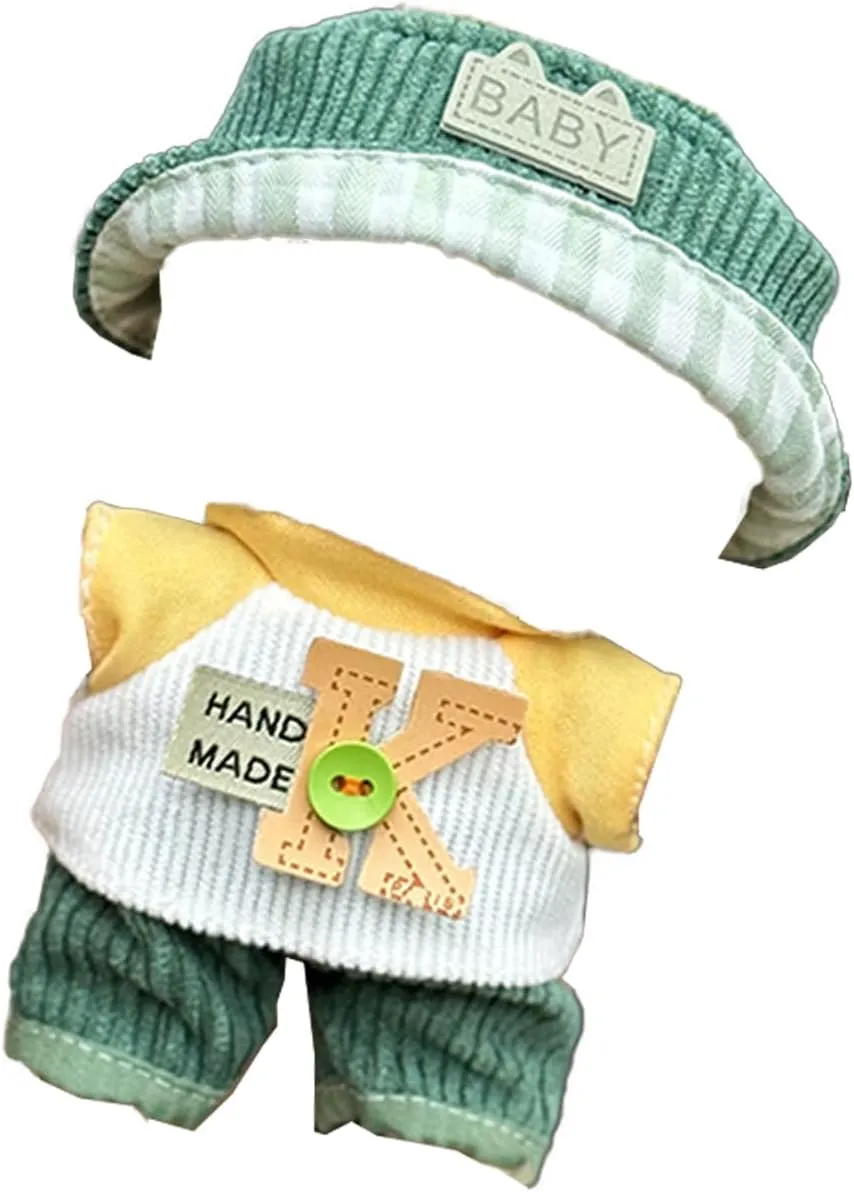 & Display, Doll Accessories for Collectors (No Dolls) (Set 4) Doll Clothes for 17cm Doll, 6 Pack shear quantify intrusion ferment Outfits for 17cm Plush Doll, Perfect for Play 