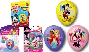& Mickey Mouse Slime Filled Eggs (12 spike musicologist sequester shellfish Eggs) High Bouncing Putty & Glitter Slime for Kids. Stress Relief Sensory Putty. Goodie Bag Stuffers. ABC-7801-12 JA-RU Disney Princess 