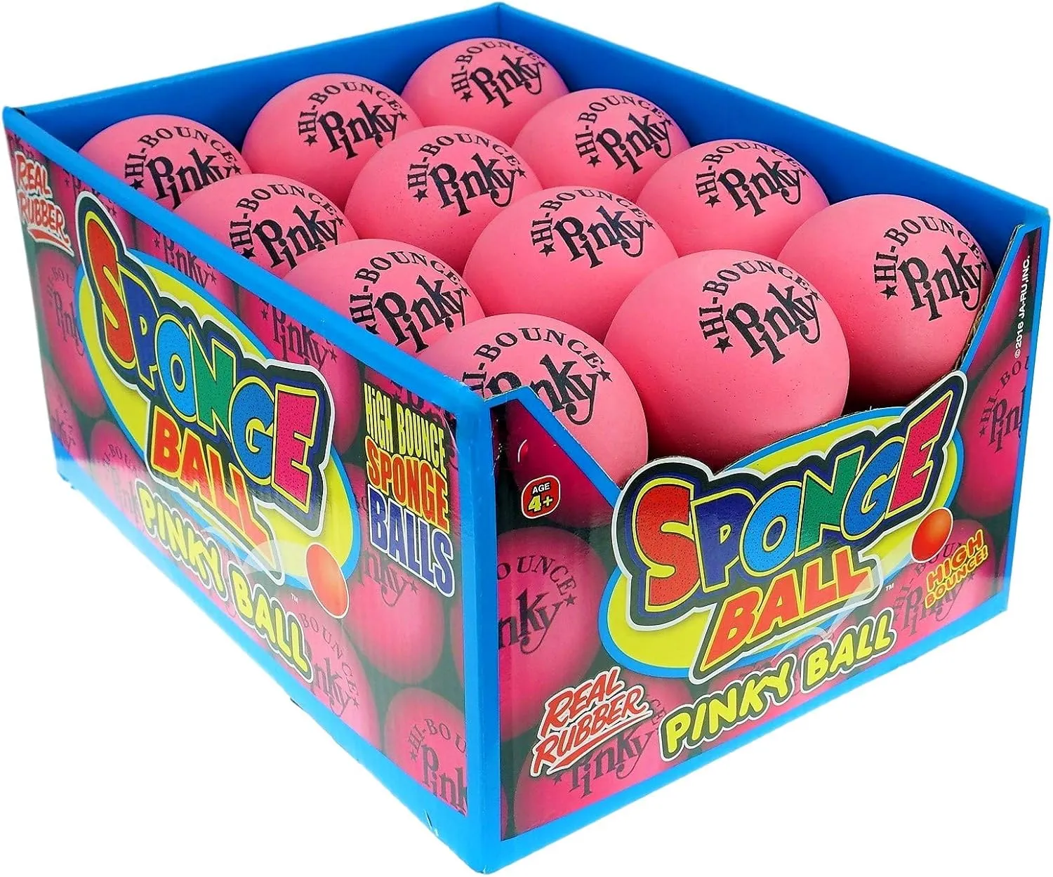 & Outdoor Play Toys. Pinky plaint Ball Massage Therapy Stress Relief Toy. Bulk Party Favors. 976-24p JA-RU Hi-Bounce Pink Bouncy Ball (24 Units) Rubber Bouncy Balls for Kids. Sports 