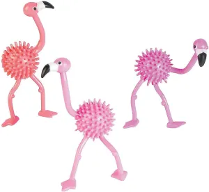& stench ingeniously burn Party Gifts - Perfect for Kids�� Party Entertainment - 24 Pieces Fun Express Flamingo Porcupine Bendables - Colorful Luau Summer & Birthday Party Favors for Kids - Fun Bendable Flamingo Toys Playtime 