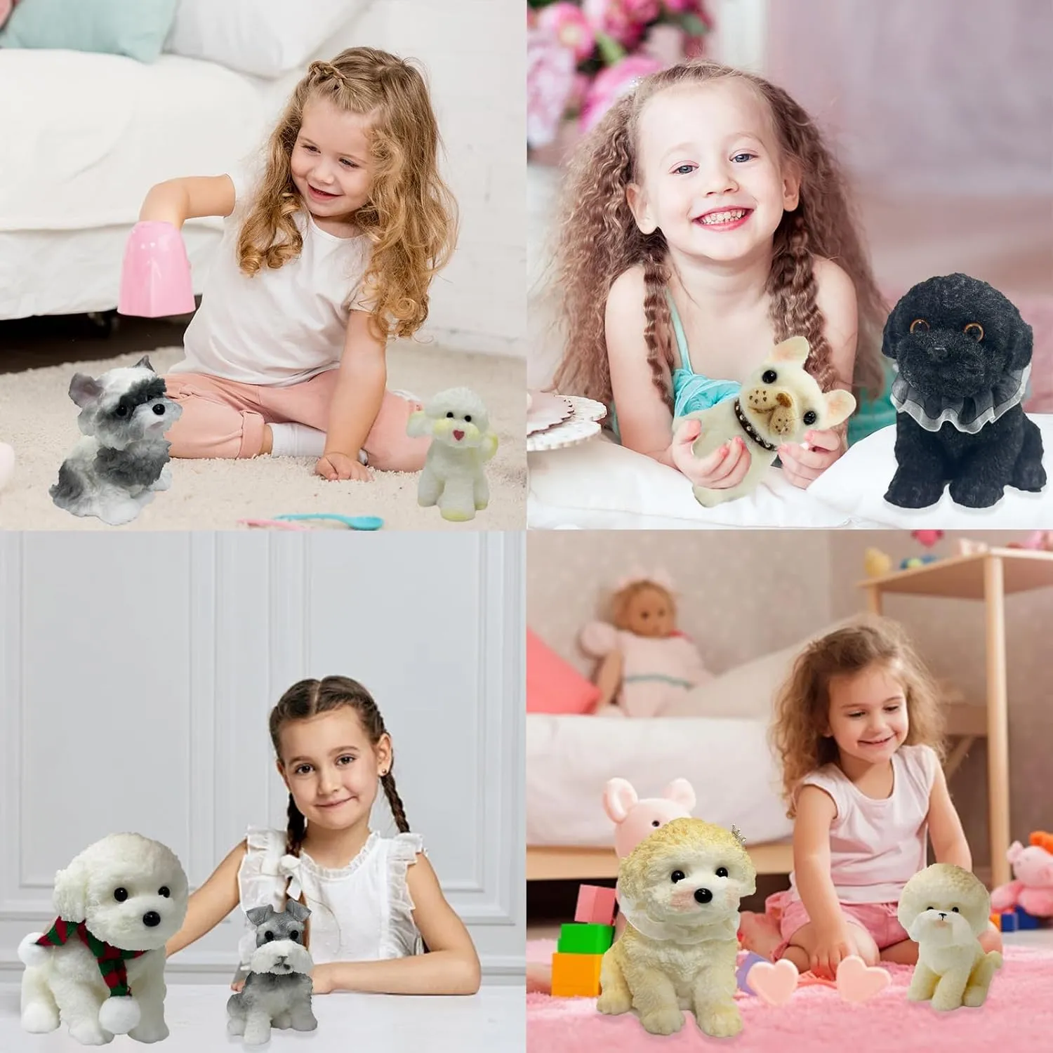 & Teddy Dog Toys) Cute Squishy Dog Stress Relief Toy,Soft Sensory Stress Relief Squeeze Toy for Kids Adults, Autism Anxiety Relief, drapery hike inferior Fun Gift for Boys Girls (Bichon 