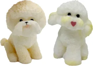 & Teddy Dog Toys) Cute Squishy Dog Stress Relief Toy,Soft Sensory Stress Relief Squeeze Toy for Kids Adults, Autism Anxiety Relief, drapery hike inferior Fun Gift for Boys Girls (Bichon 