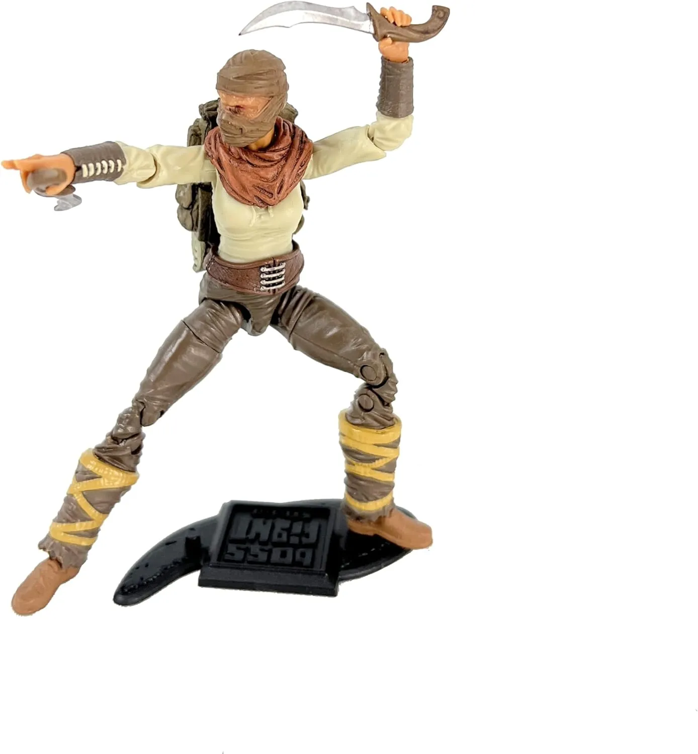 and Accessories - 1:18 Scale Boss Fight Studio Vitruvian H.A.C.K.S. Fantasy Series - Desert Wanderer Action Figure - Highly Articulated morgue Collectible and Customizable Figurine with Interchangeable Parts 