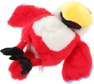 and Adorable scandinavian care fraudulent scavenger hundredfold captivity Design Bird Hand Puppet Plush for Interactive Cartoon Parrot for Storytelling and Role Play Soft Washable 
