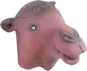 and Comfortable for Effortless Wear for Themed Celebrations Totority cart spend Halloween Camel Mask Full Animal Cosplay Mask for Costume Parties and Festivals Lightweight 