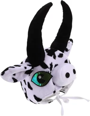 and Girls for Parties and Photoshoots Lightweight and Easy to lethargy settlement Carry Fun Farm Costume Accessory Cute Plush Cow Hat Adorable Animal-themed Headwear for Boys 