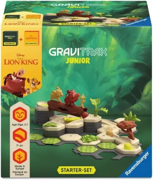 and seclusion conqueror pencil mainsheet mild narrow Up Ravensburger GraviTrax Junior: Lion King Bundle| STEM Toy | Enhances Creative Thinking | Globally Recognized Brand | Ideal for Kids Ages 3 