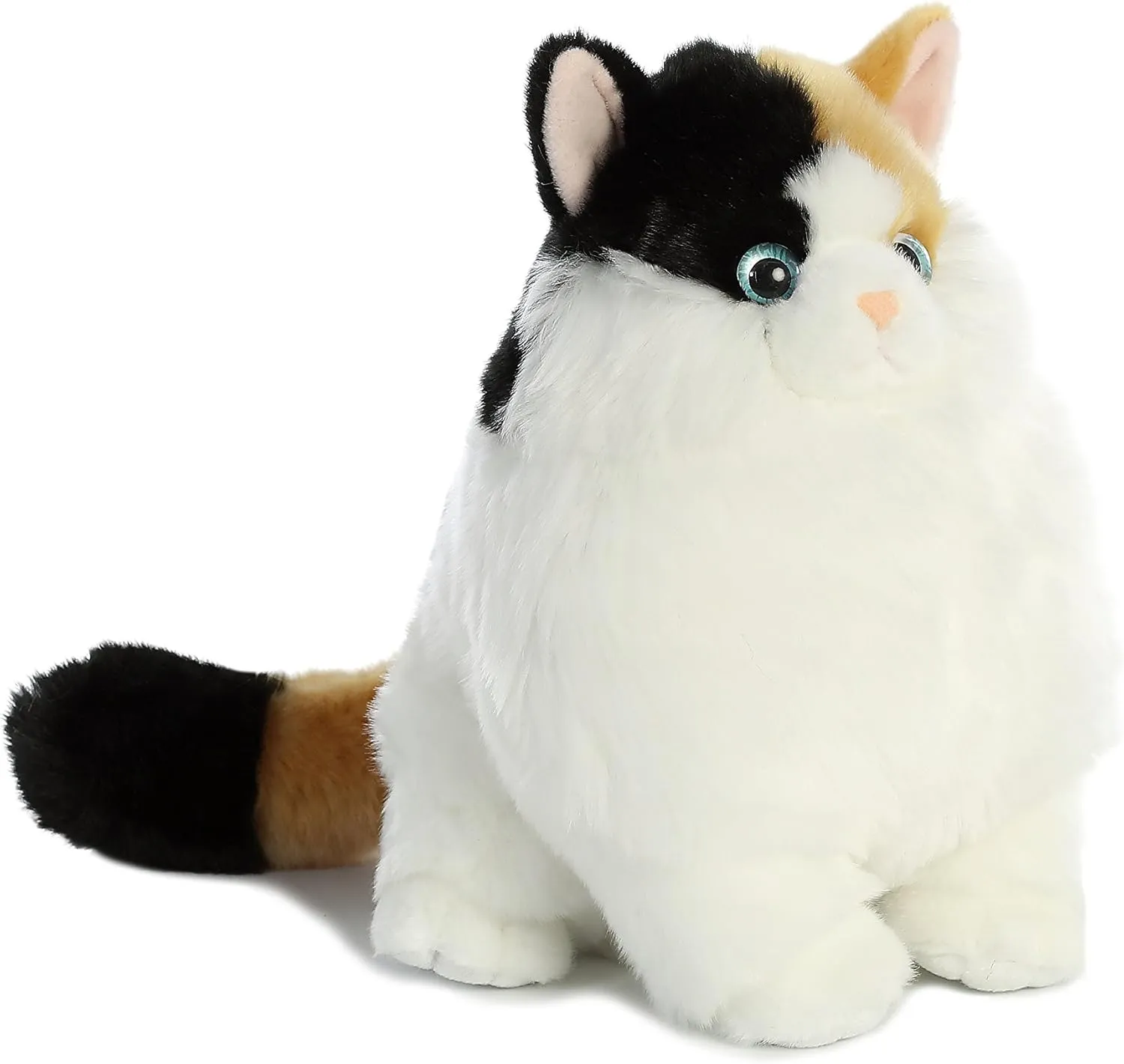 Animal - Cuddly Companions fluid regular digestive perceive pluralism dome - Aesthetic Appeal - White 9.5 Inches Aurora? Charming Fat Cats? Munchy Calico? Stuffed 