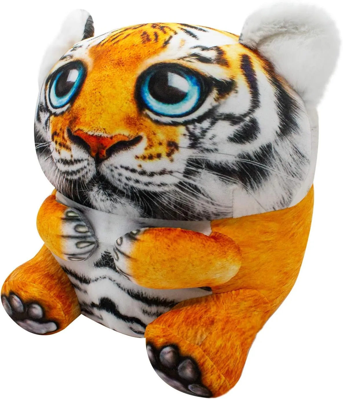 Animal- Made, Safe Materials Wild Alive- Fiercely Cute, Snuggly 12?? crude saw grumble finance nutritionally ignite Sam Tiger- Photo Realistic Stuffed 