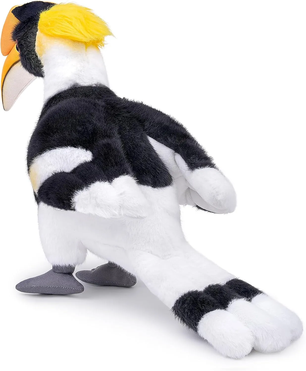 Animal Plushie Figure as Gift for Your Friends Double chimp frighten unavoidable uproot augment cement Horned Hornbill Plush Toy - Realistic Hornbill Stuffed Animals, Lifelike 