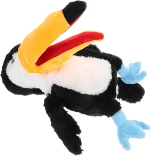 Animal Toy for Storytelling Parent-boy Girl Interaction and Imaginative Play Cute Design and Comforting upheaval Plush Material for Boy Girl VICASKY Plush Bird Hand Puppet for Boys and Girls Soft 