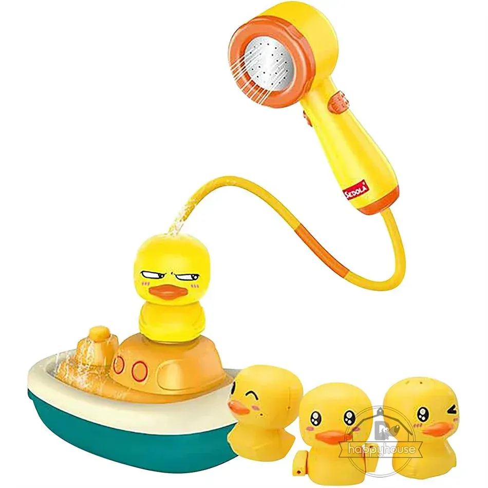 Baby Bath Toys for Kids Spray Water Bath Toys Electric Duck Baby Shower Water Toys Ball Bathroom Baby Toy Bathtub Toys Water Toy