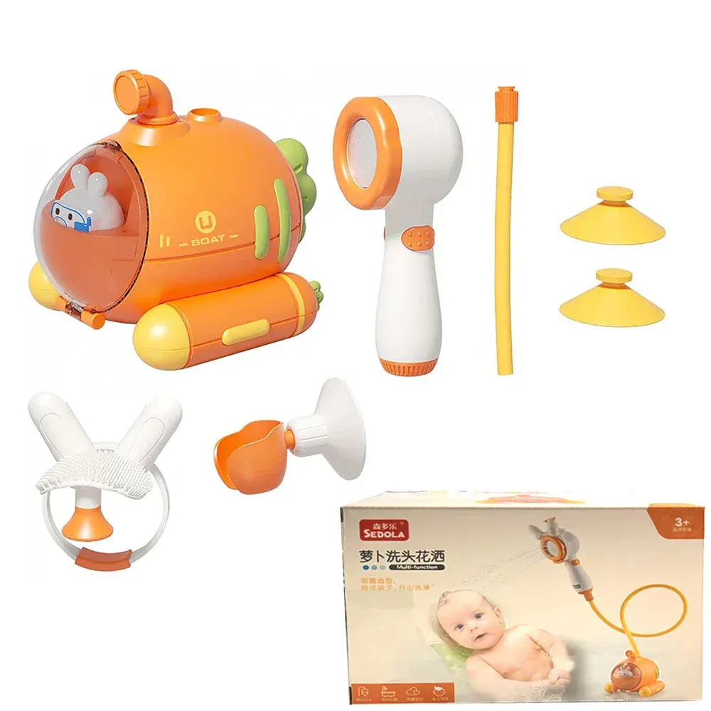 Baby Bath Toys for Kids Spray Water Bath Toys Electric Duck Baby Shower Water Toys Ball Bathroom Baby Toy Bathtub Toys Water Toy