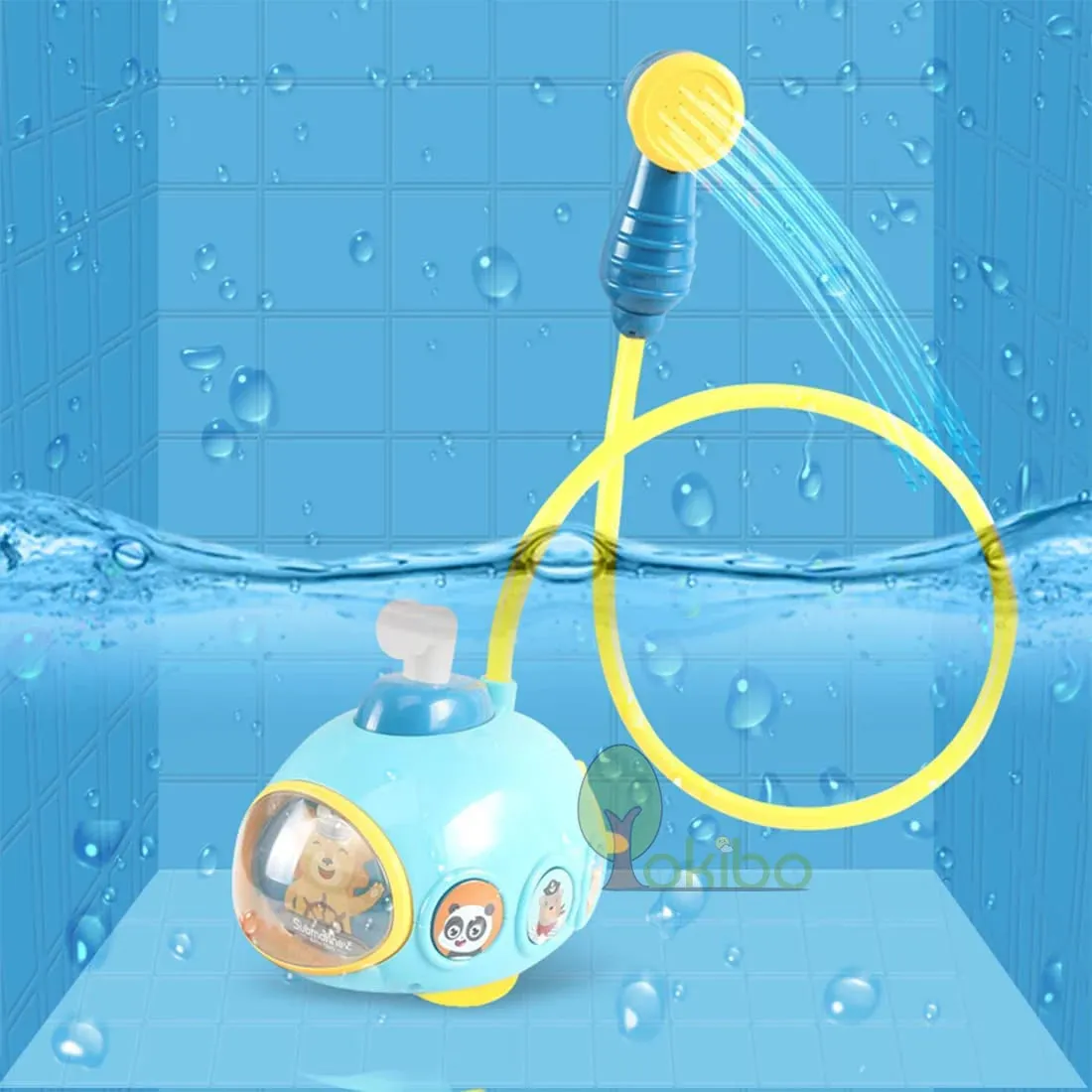 Baby Bath Toys for Kids Spray Water Bath Toys Electric Duck Baby Shower Water Toys Ball Bathroom Baby Toy Bathtub Toys Water Toy
